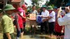 Hỗ trợ nhân dân bị ảnh hưởng ngập lụt trên địa bàn huyện Chương Mỹ