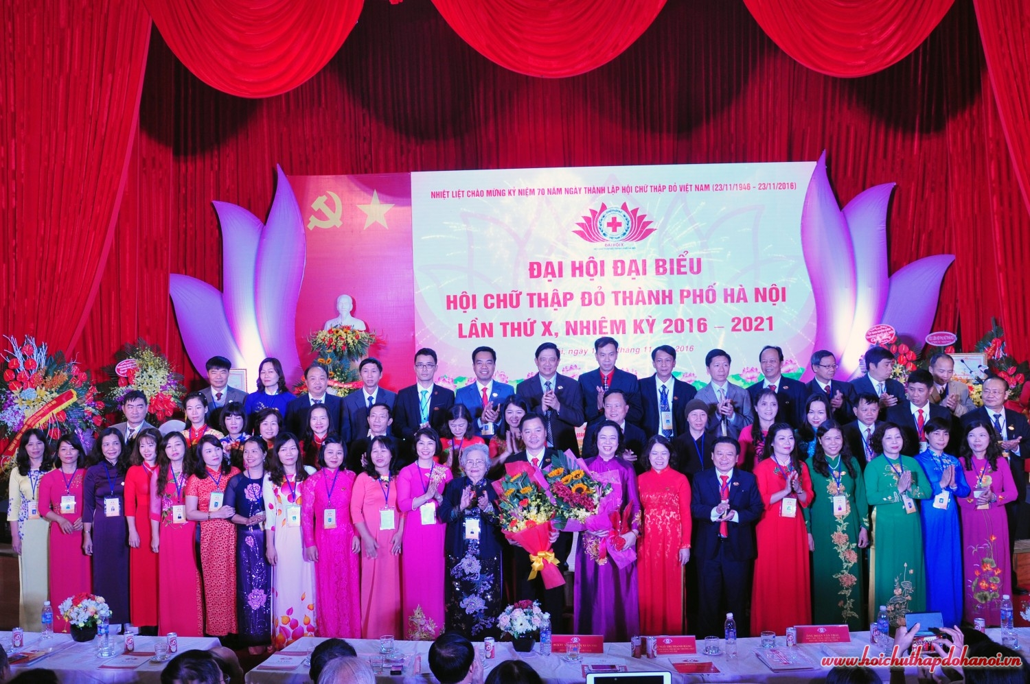 Ban Chấp hành Hội Chữ thập đỏ TP Hà Nội nhiệm kỳ 2016-2021